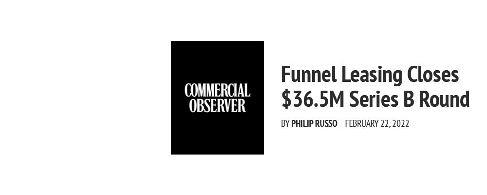 Funnel Leasing Closes $36.5M Series B Round