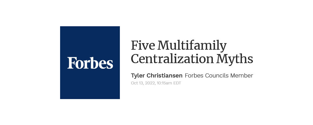 five multifamily Centralization or centralized leasing myths