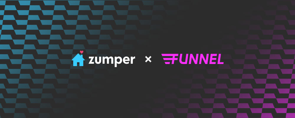 Zumper x Funnel Leasing logos