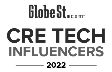 GlobeSt CRE Tech Influencers 2022 award logo