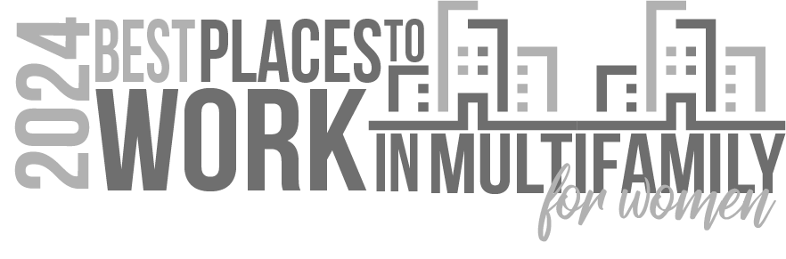 Best Places to Work in Multifamily for Women 2024 award logo