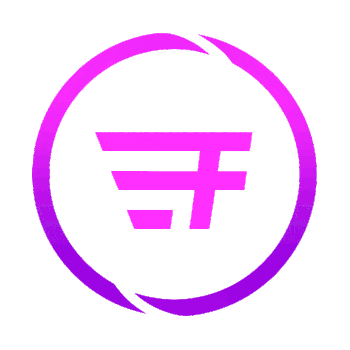 Funnel 'F' Icon with animated gradient circle