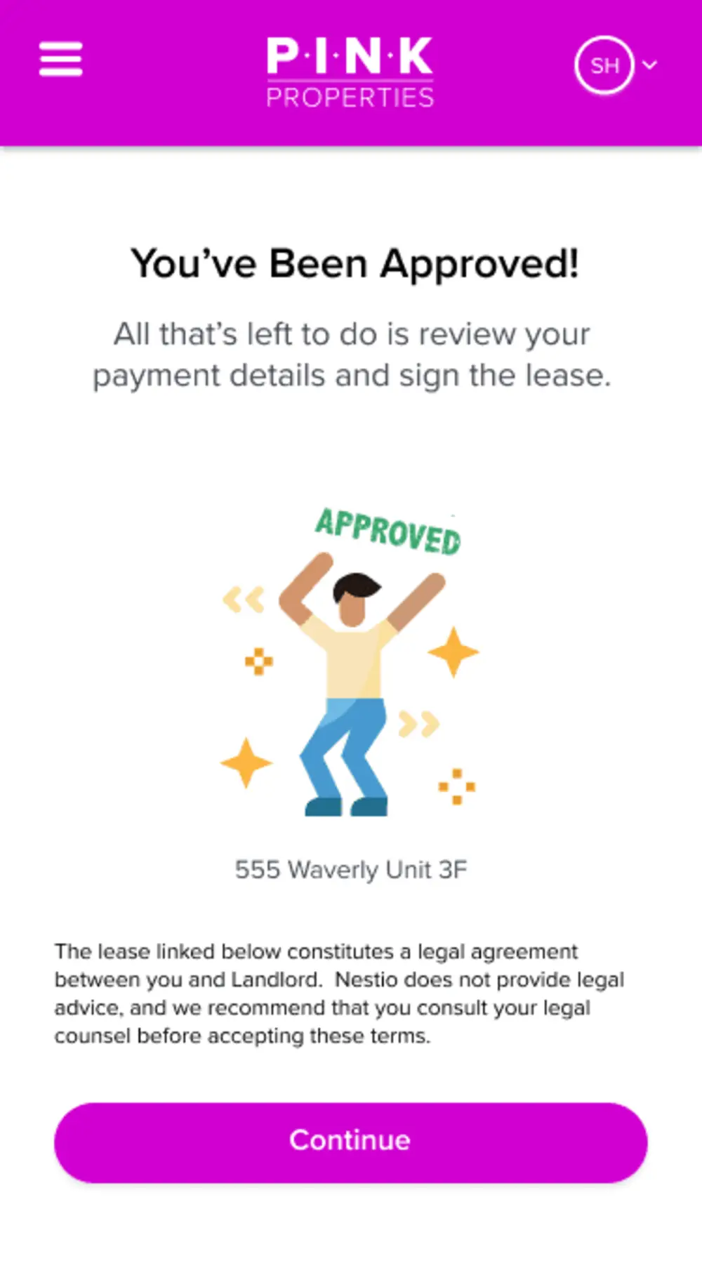 Multifamily online leasing