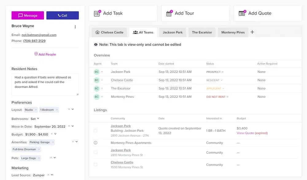 multifamily products
