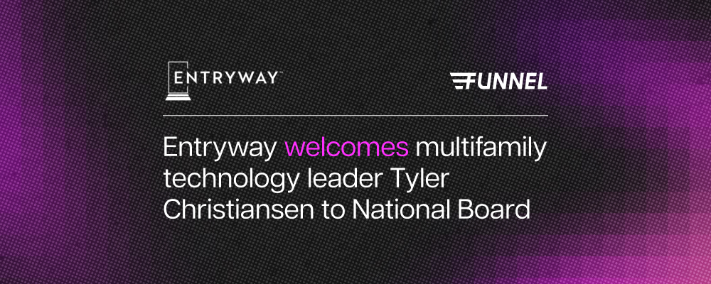 Entryway welcomes multifamily technology leader Tyler Christiansen to National Board